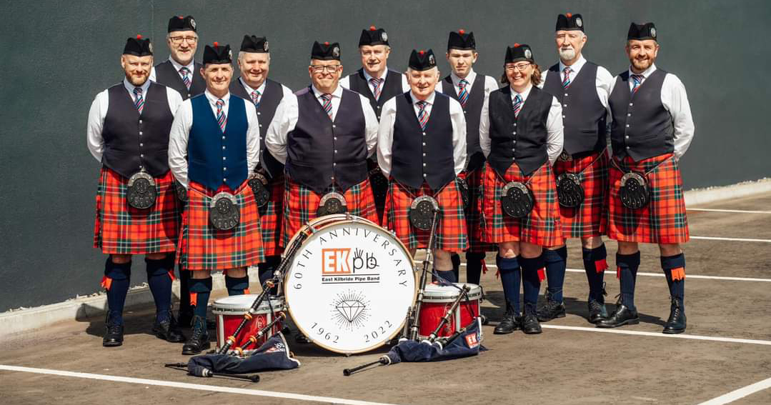 Pipe Band Group Photo